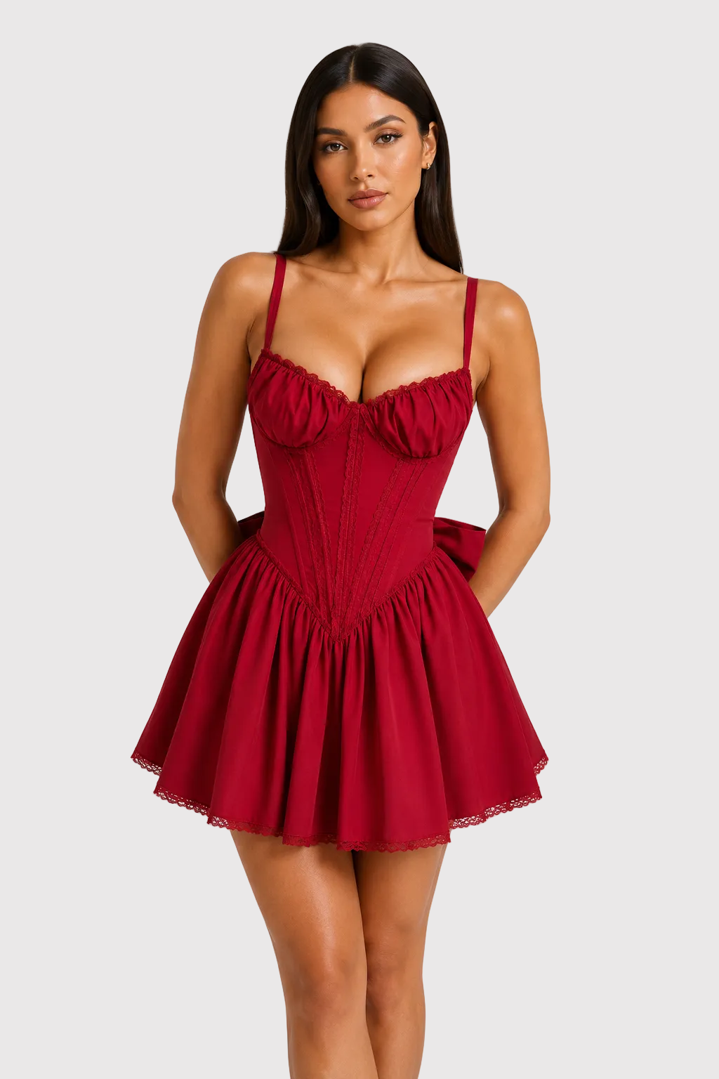 Josie Mini Dress RED